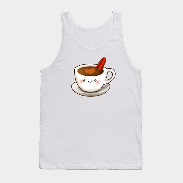 Coffee Lover Tank Top by hkxdesign